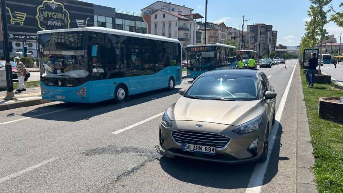 Sivas'ta trafik kazası. 1 kişi ağır yaralandı