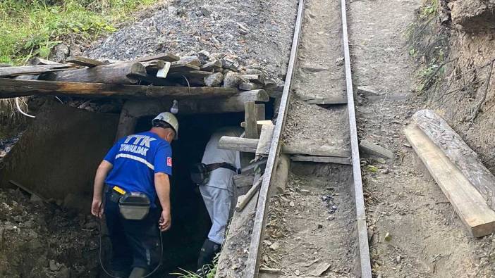 Zonguldak'ta ruhsatsız madende göçük