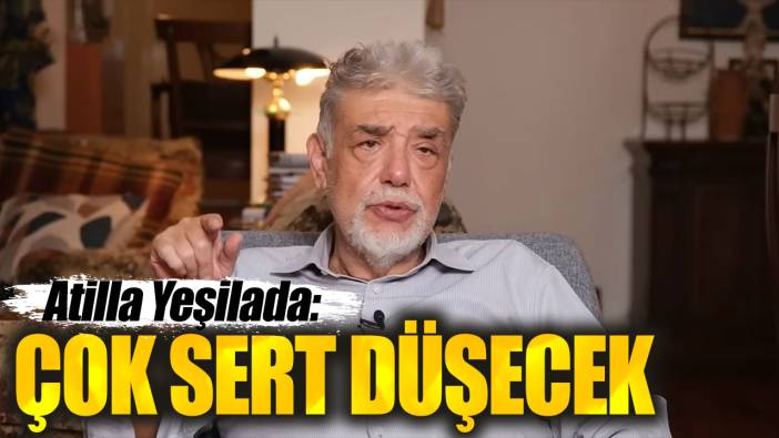 Atilla Yeşilada: Çok sert düşecek