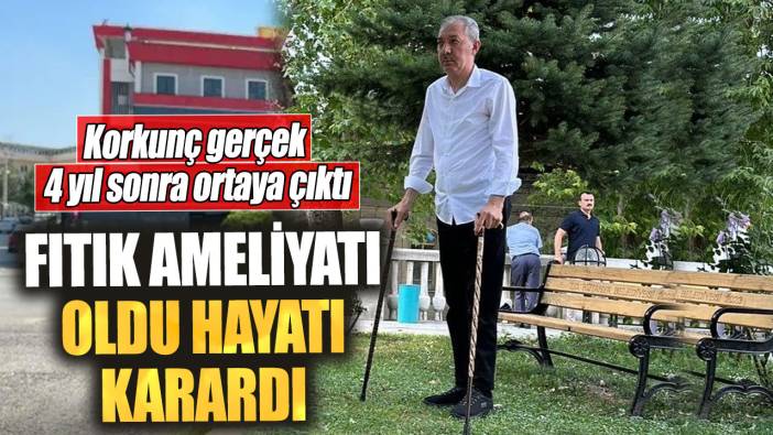 Fıtık ameliyatı oldu hayatı karardı. Korkunç gerçek 4 yıl sonra ortaya çıktı