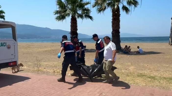 Gemlik'te Kumsaz Plajı'nda erkek ceseti bulundu