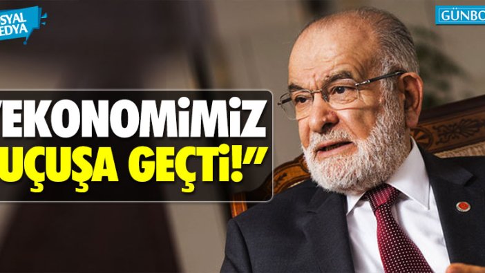 Temel Karamollaoğlu: "Ekonomimiz uçuşa geçti!"