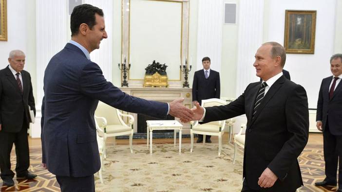 Putin ve Esad Moskova'da bir araya geldi