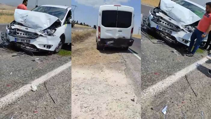 Siirt’te otomobil ile minibüs çarpıştı! Yaralılar var