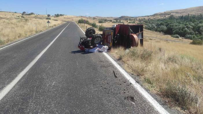 Malatya'da patpat devrildi: 1 ölü,1 yaralı