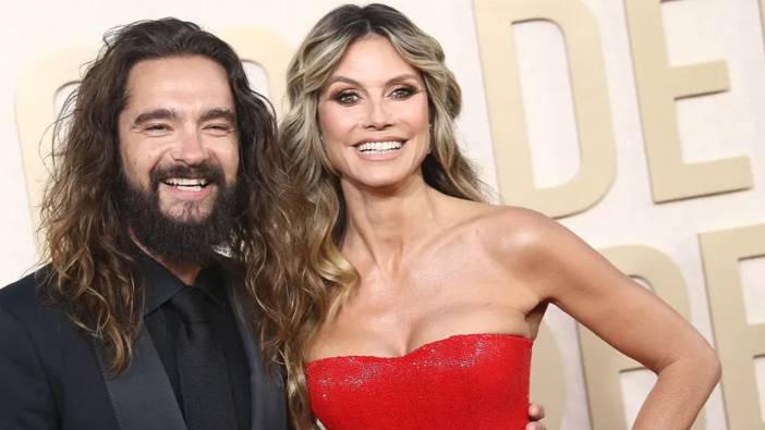 Heidi Klum 17 yaş küçük eşiyle evlilik yıl dönümünü üstsüz pozla kutladı