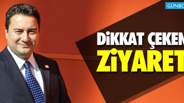 Karamollaoğlu'ndan Ali Babacan'a dikkat çeken ziyaret