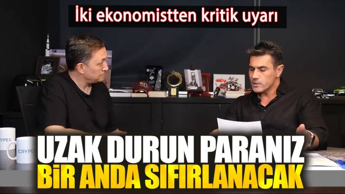 Selçuk Geçer: Uzak durun paranız bir anda sıfırlanacak