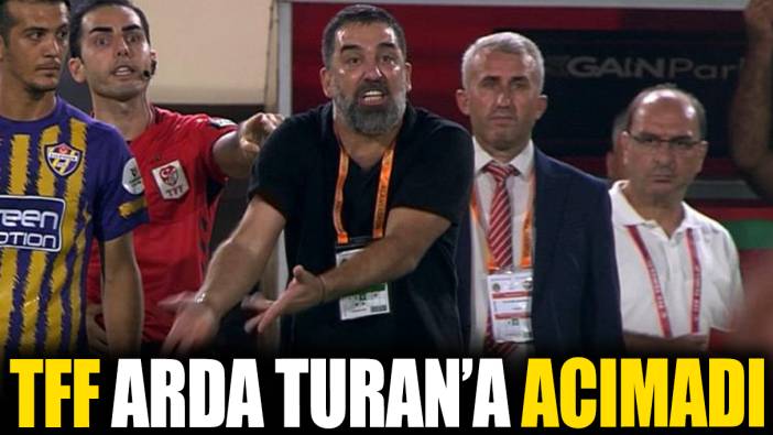 TFF Arda Turan'a acımadı