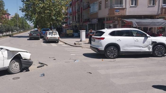 Konya'da trafik kazası. 1 kişi yaralandı