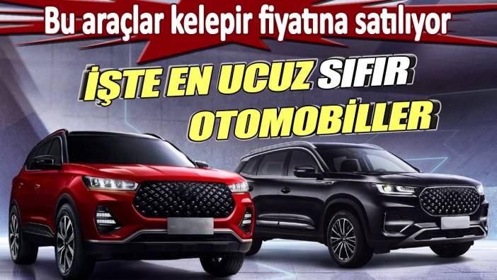 Bu otomobiller kelepir fiyatına satılıyor. İşte en ucuz 10 araç