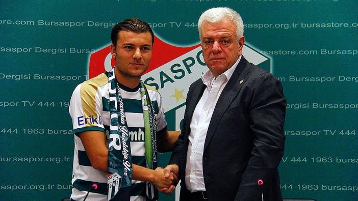 Bursaspor, Yusuf Erdoğan'ı basına tanıttı