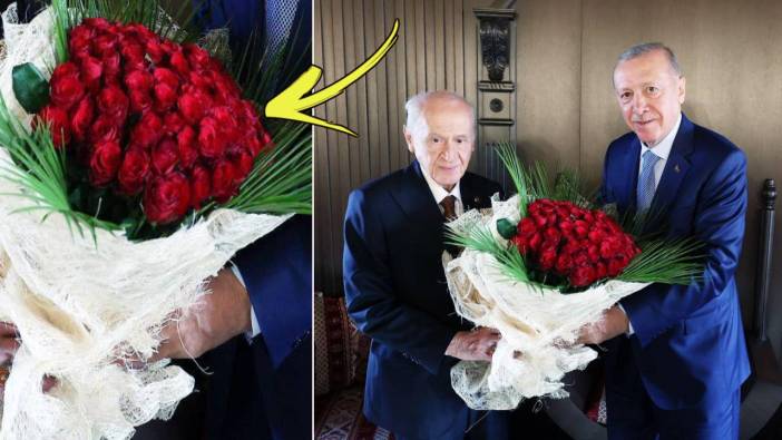 Erdoğan Bahçeli’ye hediye etmişti! 76 gülün şifresi ortaya çıktı