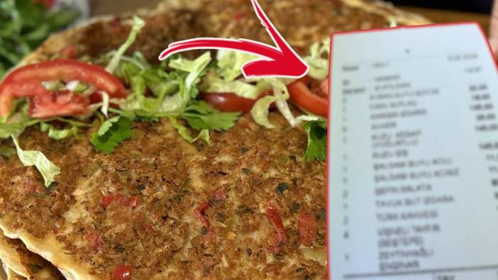 3 lahmacun 3 ayran bu kadar eder mi? Ödediği hesap ciğerini yaktı