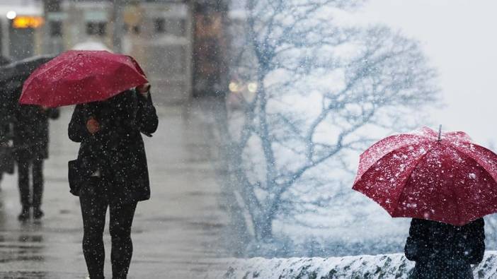 Birçok şehre kuvvetli sağanak ve kar geliyor! Meteorolojiden yeni hafta için sürpriz uyarısı