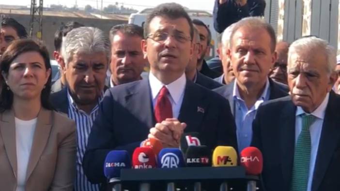 İmamoğlu Mardin'den seslendi: "Kararlı insanlarız, asla yılmayız, geri durmayız, geri adım atmayız