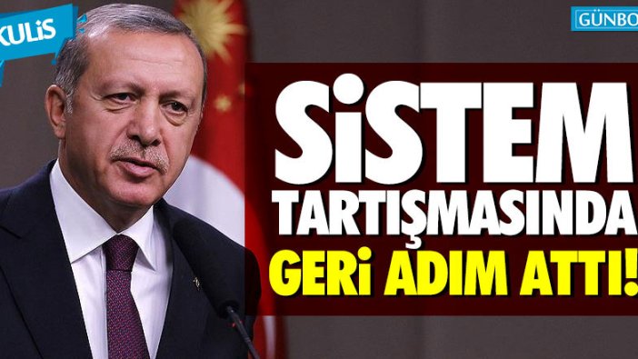 Erdoğan 'yüzde 40' önerisinden vazgeçti