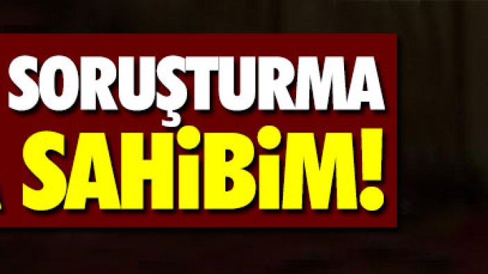 Trump'tan "yolsuzluğu soruşturtma hakkına sahibim" açıklaması