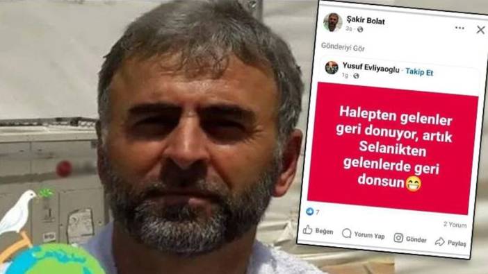 ‘Selanik’ten gelenler de dönsün’ diyen müdür görevden alındı