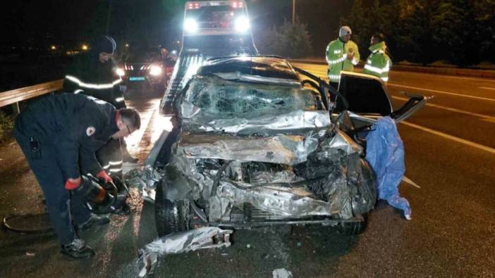 Samsun'da intihar etmek isteyen genç aracıyla TIR'ın altına girdi