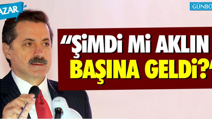 Ahmet Hakan: "Faruk Çelik'in aklı başına yeni mi geldi?"