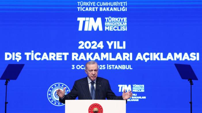 Cumhurbaşkanı Erdoğan’dan ihracat açıklaması: 'Tarihin rekorlarına imza attık'