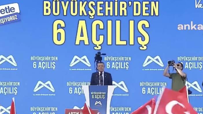 Özgür Özel 'büyük sürpriz'ini  açıkladı! 'Erdoğan'ı gördüğünüz yerde kırmızı kartı gösterin'