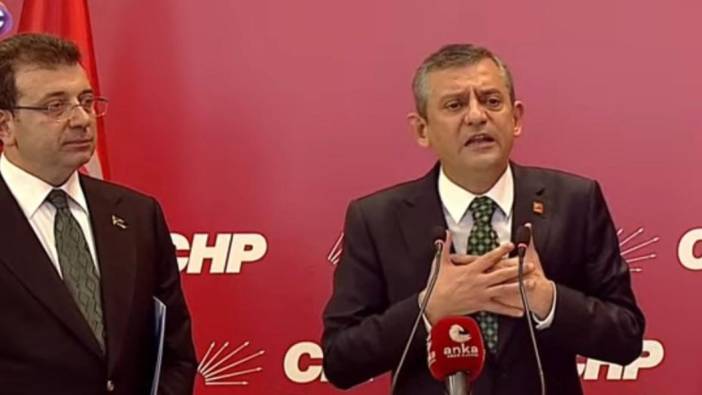 İmamoğlu ve Özel'den destek mesajı:  'Adalet suikasti, CHP'li Belediyelere yönelik bir saldırıdır'