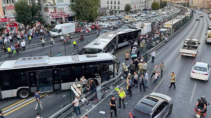 Küçükçekmece'deki ölümlü metrobüs kazasında tutuklanan 4 kişi tahliye edildi