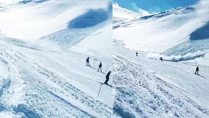 Palandöken'de çığ düştü: AFAD ekipleri bölgede