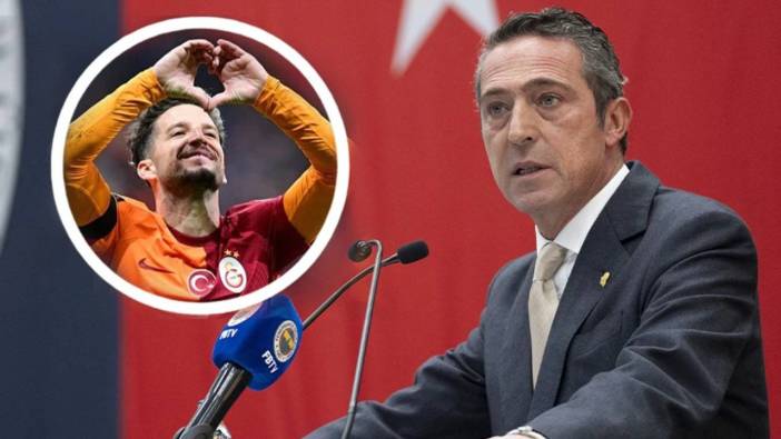 Ali Koç Galatasaray'a sert çıktı: Demek ki Mertens seneye Fenerbahçe'de