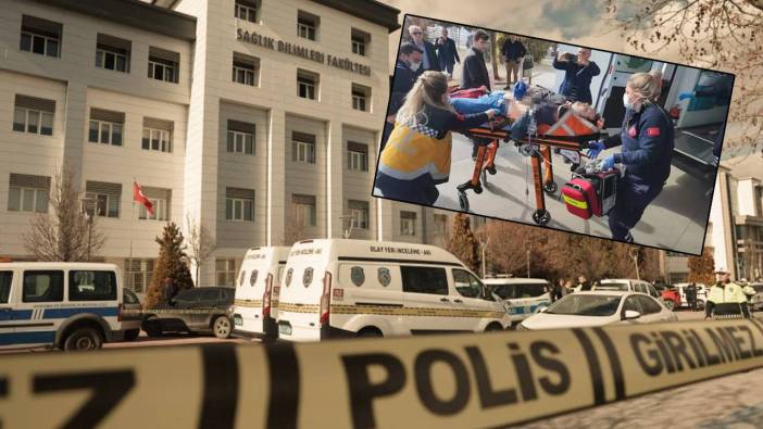 Selçuk Üniversitesi'nde silahlı saldırı! Dekan yardımcısını vurdu, intihar girişiminde bulundu