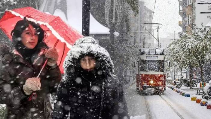 İstanbul'a 30 santim kar uyarısı! 96 saat boyunca yağacak...