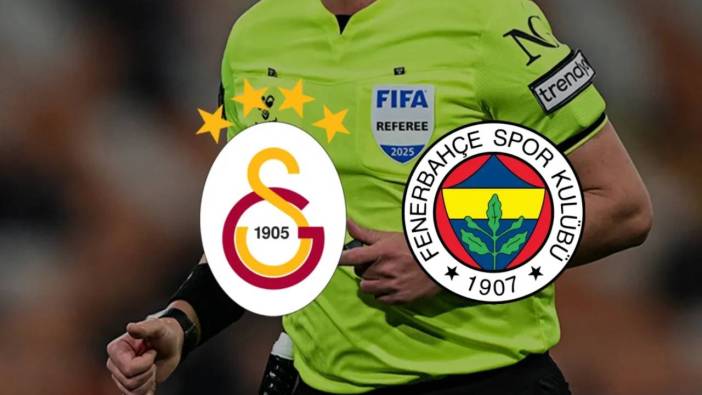 Galatasaray - Fenerbahçe derbisinin hakemi açıklandı