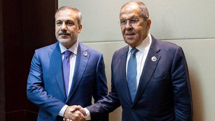 Bakan Fidan ve Lavrov'dan ortak basın toplantısı