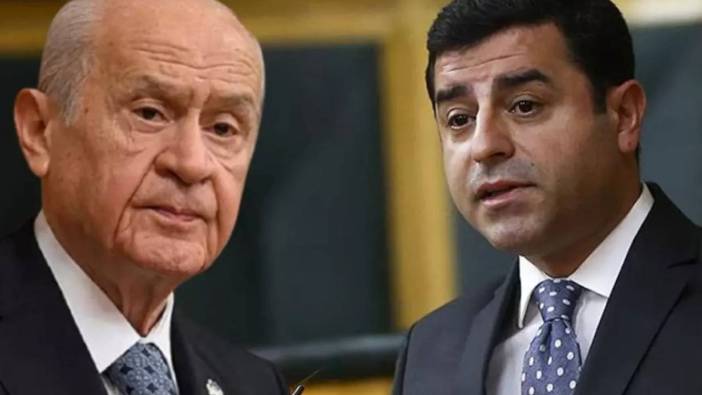 Bahçeli'den Demirtaş'a kritik telefon!