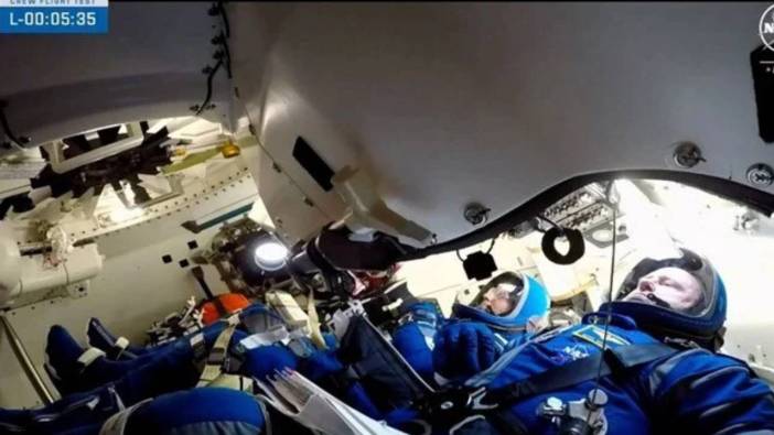 17 saatlik yolculuk başladı: Uzayda 9 ay mahsur kalan iki NASA astronotu sonunda dünyaya dönüyor