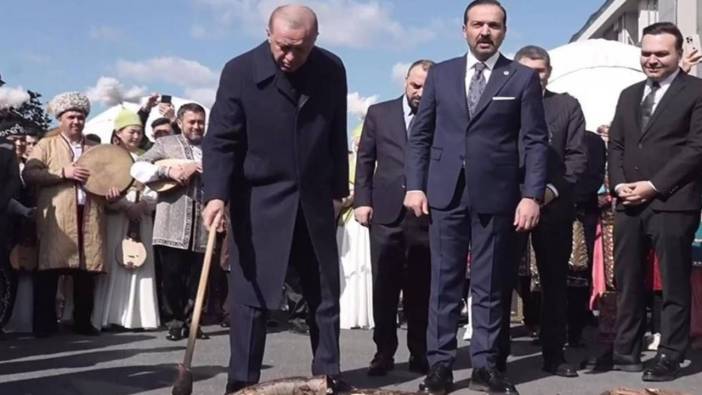 Cumhurbaşkanı Erdoğan, 18 yıl sonra Nevruz ateşini yaktı