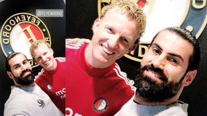 Volkan Demirel ve Dirk Kuyt yeniden bir arada