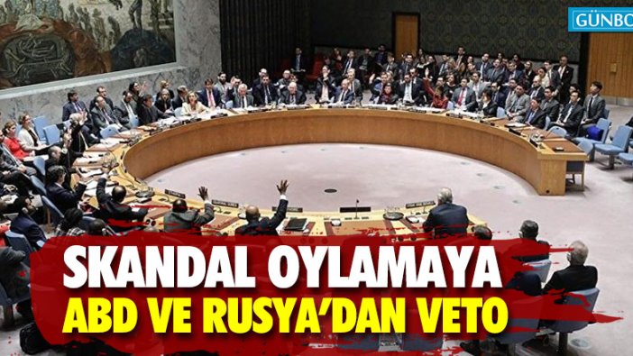 BMGK'daki skandal oylamaya ABD ve Rusya'dan veto