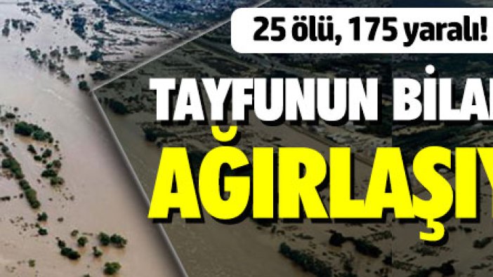 Japonya'da Hagibis Tayfunu 'tropik depresyon'a düştü: 25 ölü, 175 yaralı