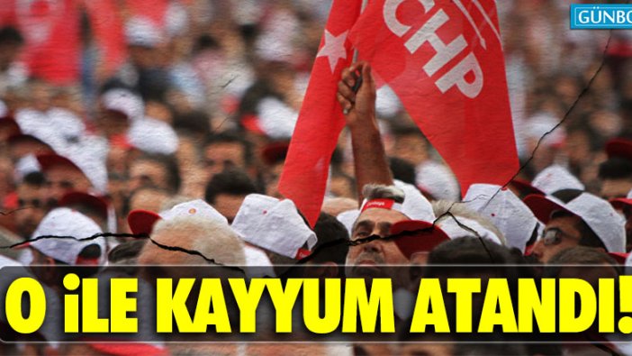 CHP Sivas il ve Merkez ilçe Başkanlığı’na kayyum atandı