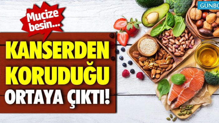 Mucize besin... Kanserden koruduğu ortaya çıktı!