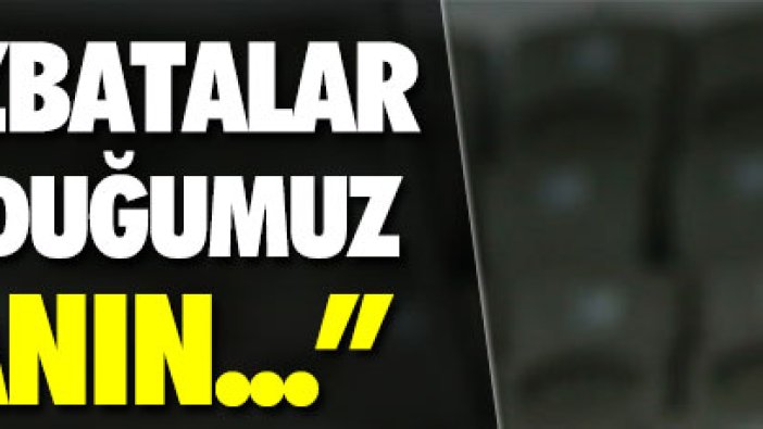 Ahmet Nur Çebi: "Bu mazbatalar aşık olduğumuz camianın..."