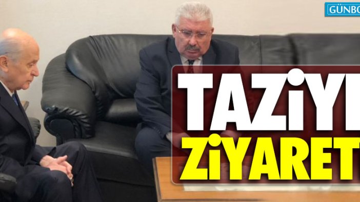 Bahçeli'den Semih Yalçın'a geçmiş olsun ziyareti!