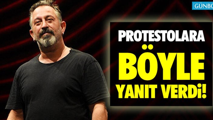 Cem Yılmaz, filme yapılan protestolara böyle yanıt verdi!