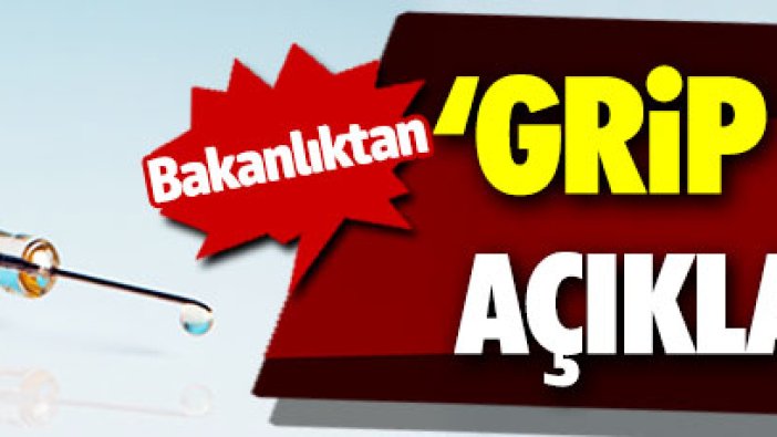 Sağlık Bakanı Koca'dan 'grip aşısı' açıklaması!