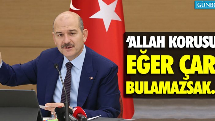 Süleyman Soylu'dan kaçak göçmen uyarısı