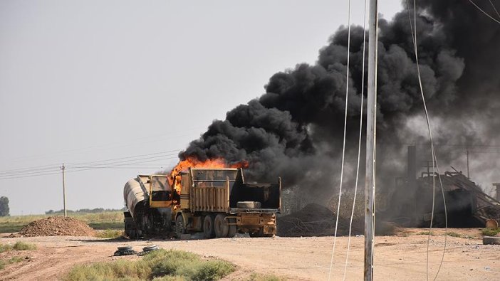 DEAŞ Havice'nin petrolünü çaldı