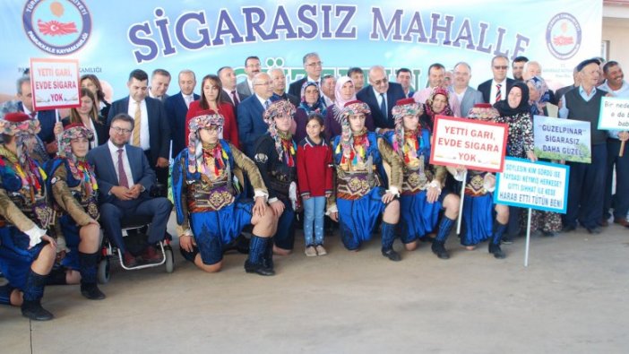 'Sigarasız Mahalle' seferberliği başlatıldı